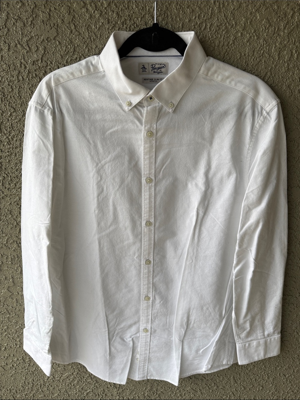 Original Penguin White Button-Down Shirt